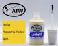 Preview: BMW, Atacama Yellow, B21: 20ml Lackstift, von ATW Autoteile West.